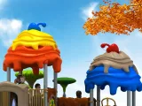 Outdoor Play Structures For School Use 